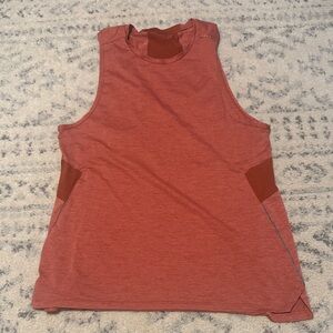 Men’s Lululemon Sleeveless Rust Red Tank Top